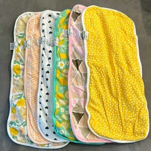 Copper Pearl Premium Baby Burp Cloths